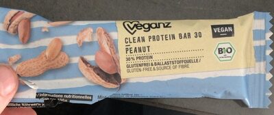 Clean protein bar 30 Peanut - Prodotto - de