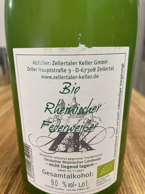 Deutscher teilweise gegorener Traubenmost - Produkt - en