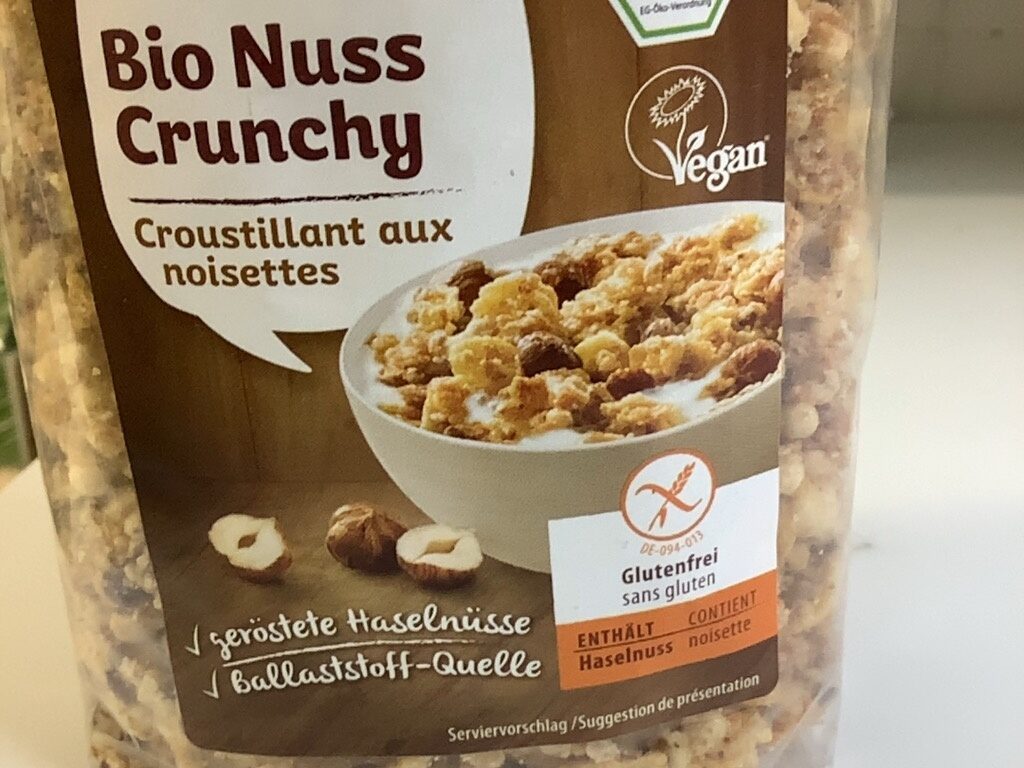 Bio Nuss Crunchy - Produkt