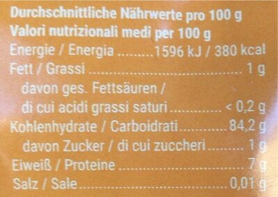Cornflakes ungesüßt - Nutrition facts - de