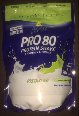Inkospor Active Pro 80 Protein Shake, Pistazie - Product - fr