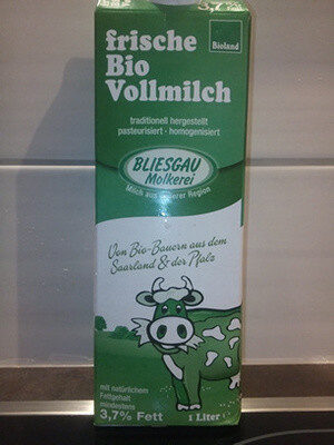 Frische Bio Vollmilch - Product - de