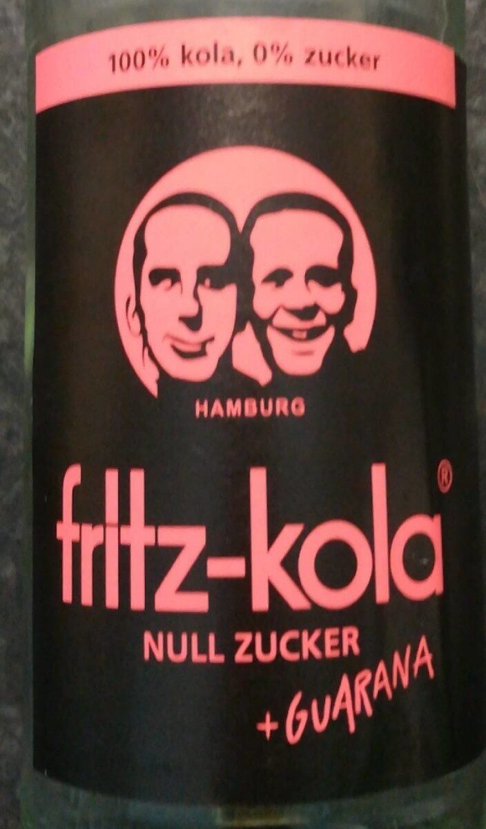 Fritz - Kola + Guarana - Produkt