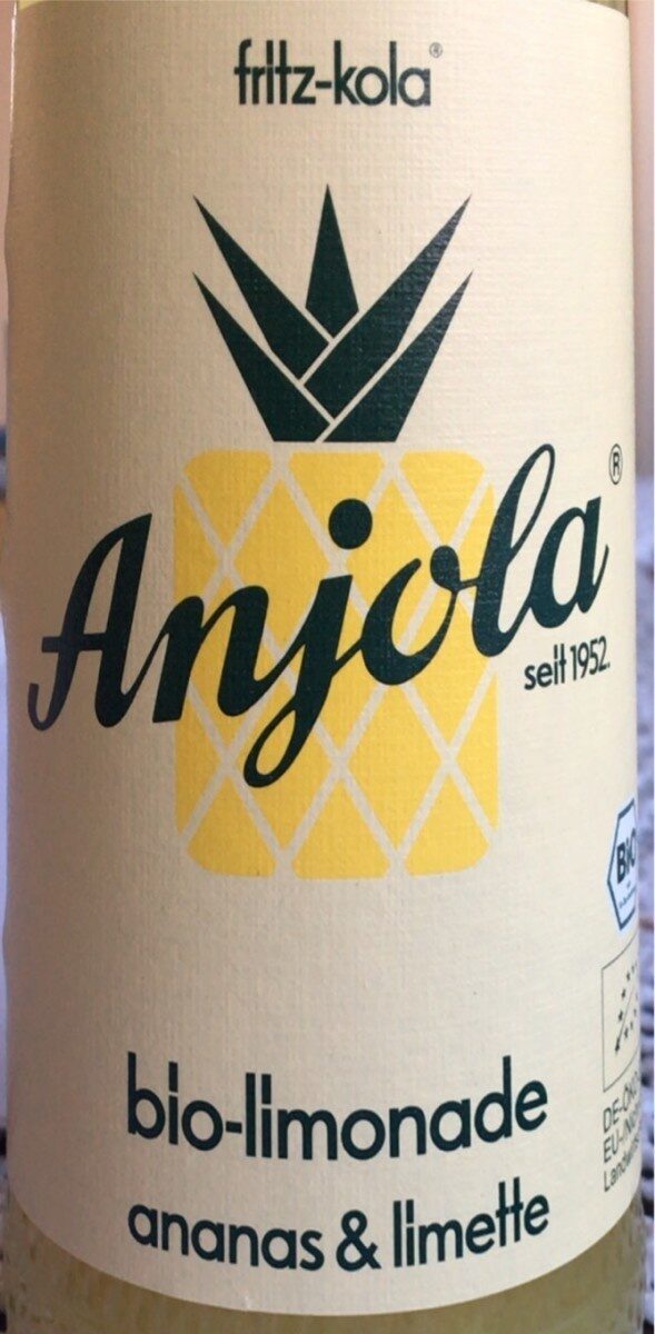 Anjola bio-limonade - Produit - de