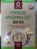 Porridge Hafermahlzeit Apfel-Zimt - Produktas