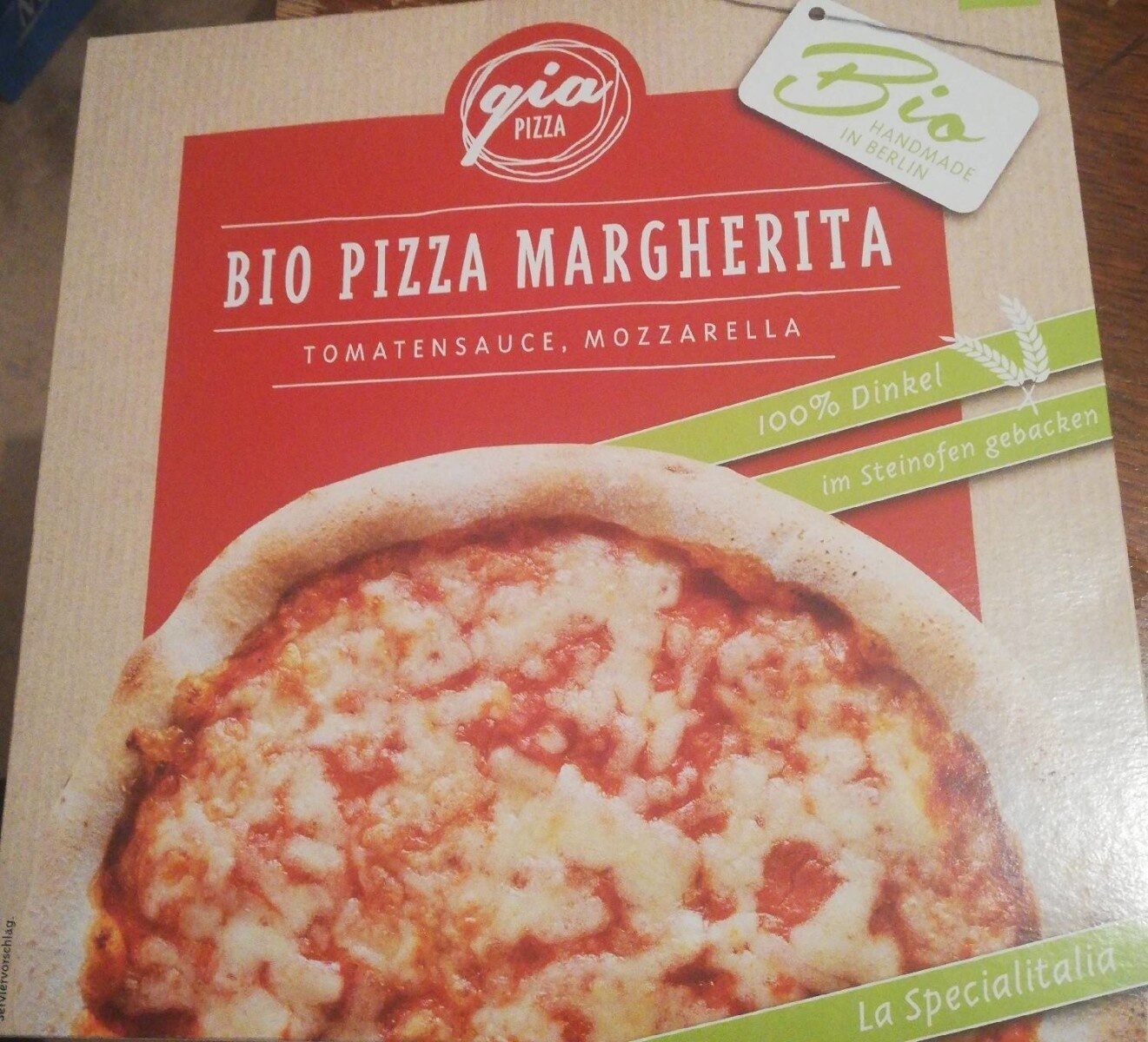 Bio Pizza Margherita - Produkt
