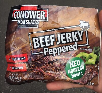 Conower Beef Jerky Peppered 25G - Produit
