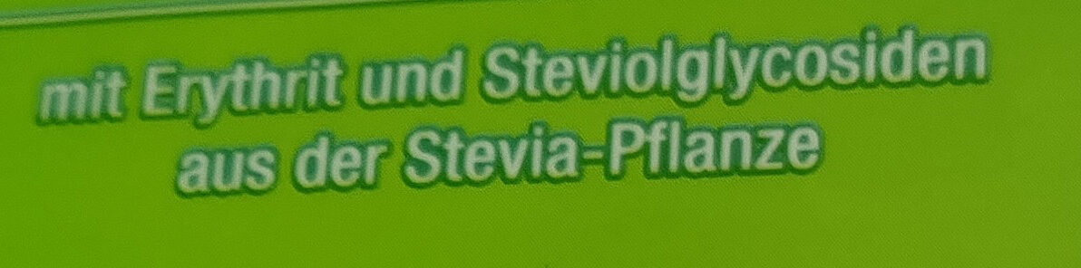 Stevia Kristalline Streusüße - Ingrédients - de