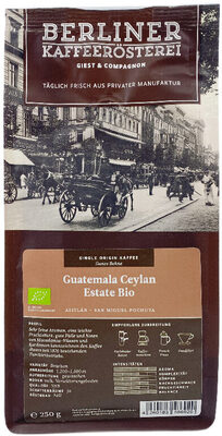 Guatemala Ceylan Estate Bio Kaffee - Produit - de