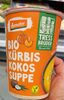 Bio Kürbis Kokos Suppe - Производ