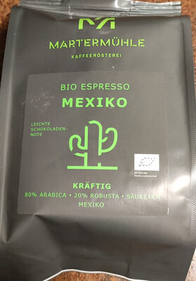 Bio Espresso Mexiko - Produkt - de