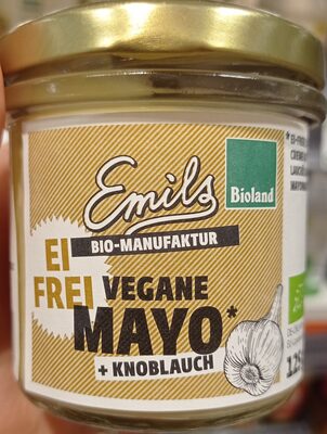 Mayo vegan + Knoblauch - Produkt