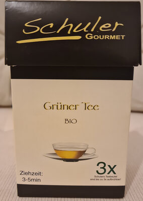 Grüner Tee BIO - Produkt