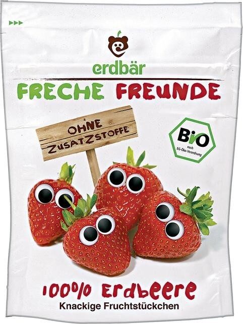 Fruchtchips: Erdbeere - Produit - de