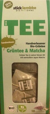 Grüntee & Matcha - Produit