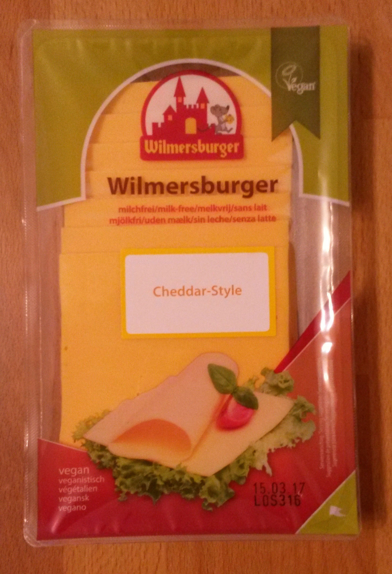 Wilmersburger Scheiben Cheddar-Style - Product - de