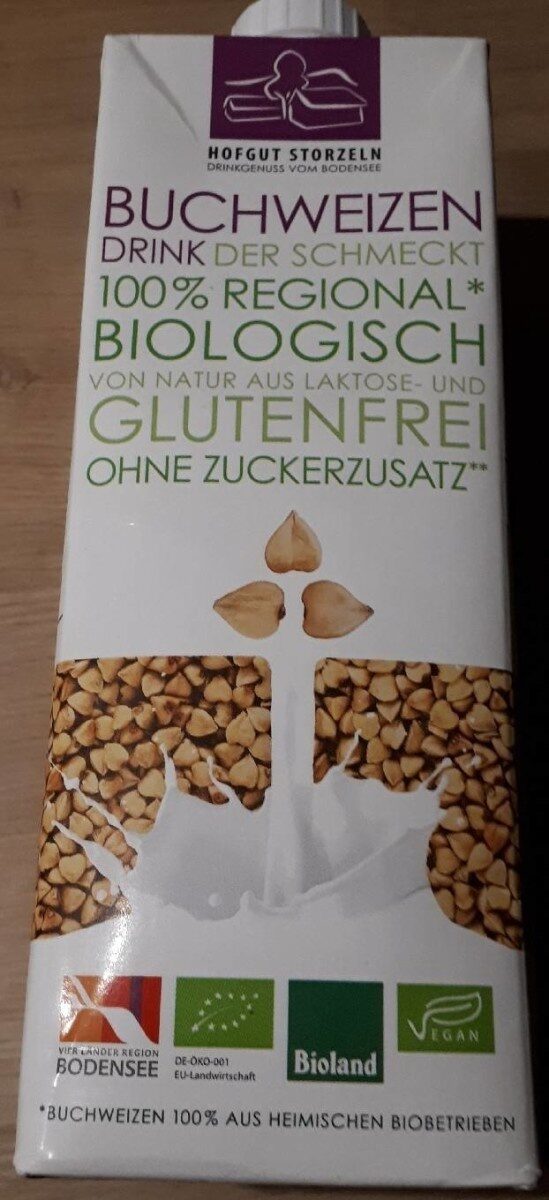 Hofgut Storzeln Buchweizen Drink Natur,1 LTR Tetra Pack - Produkt - en