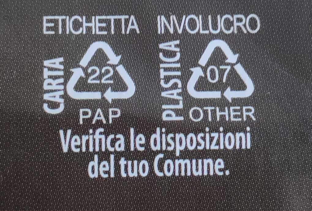 Cacio Tartufo - Recycling instructions and/or packaging information - de