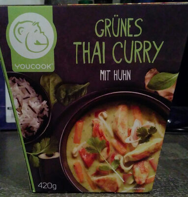 Grünes Thai Curry mit Huhn - Product