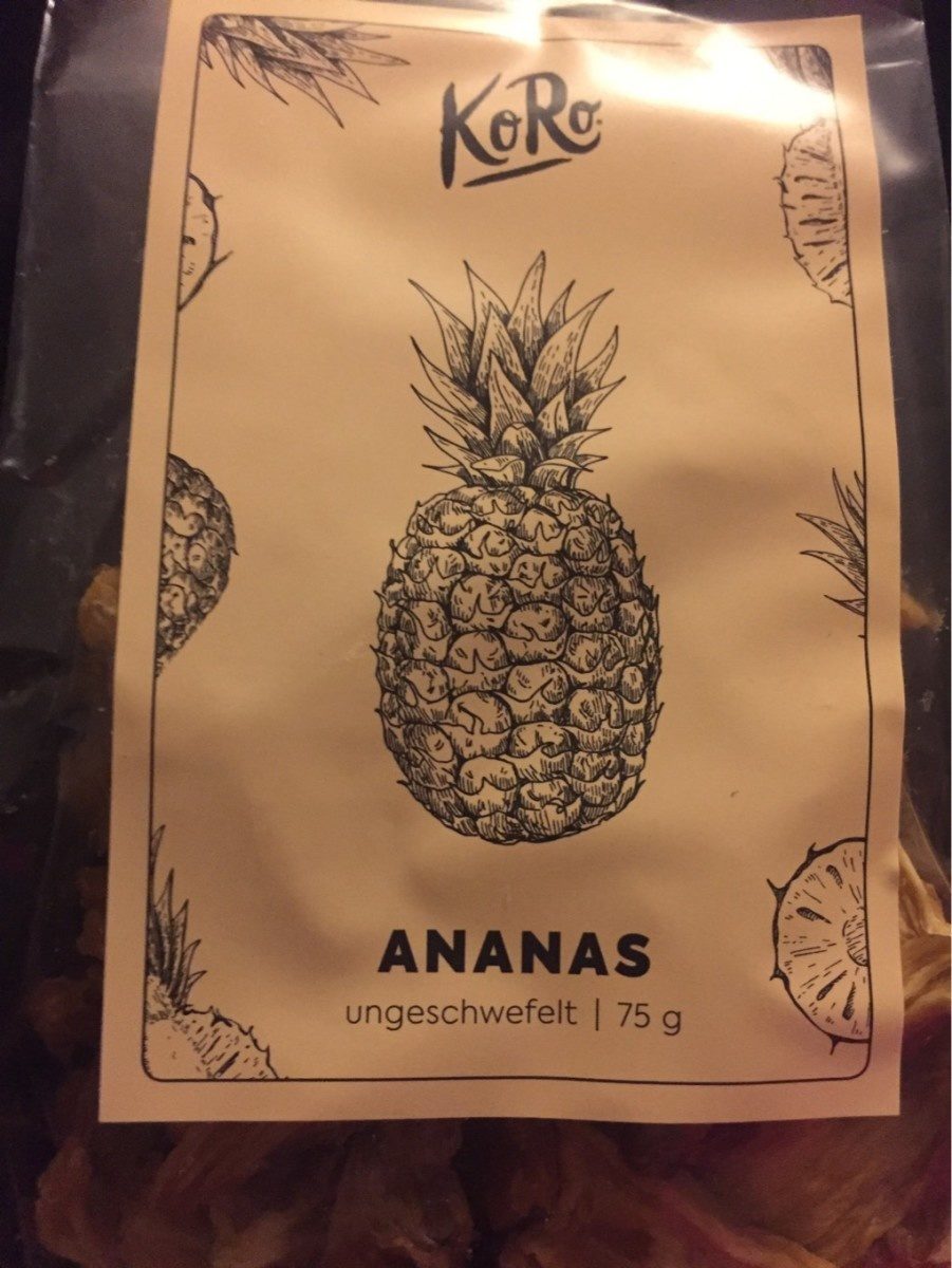 Ananas seché en morceaux - Product - fr