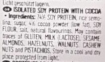 Soja Protein Crispies - Ingredients