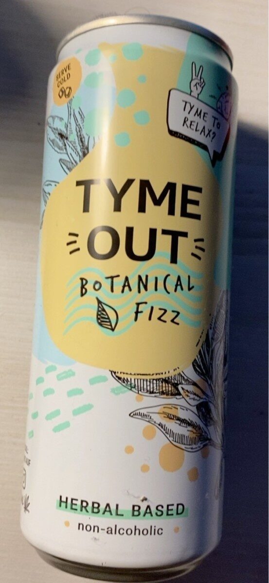 Tyme Out Botanical Fizz - Producto - de