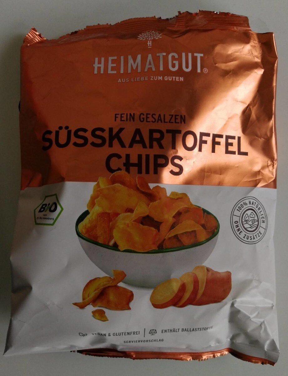 Süsskartoffel Chips - Produkt - de