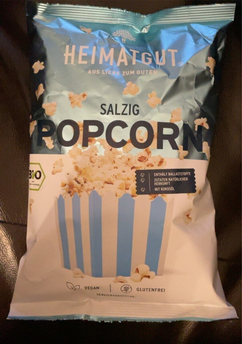 Salzige Popcorn - Produkt - de