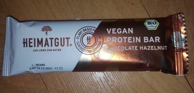 Vegan Protein Bar Chocolate Hazelnut - Produkt - de