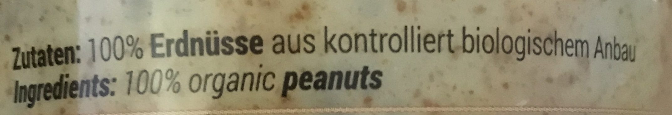 Peanut butter - Ingrédients