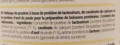 3K Protein Vanille-Geschmack - Ingrédients