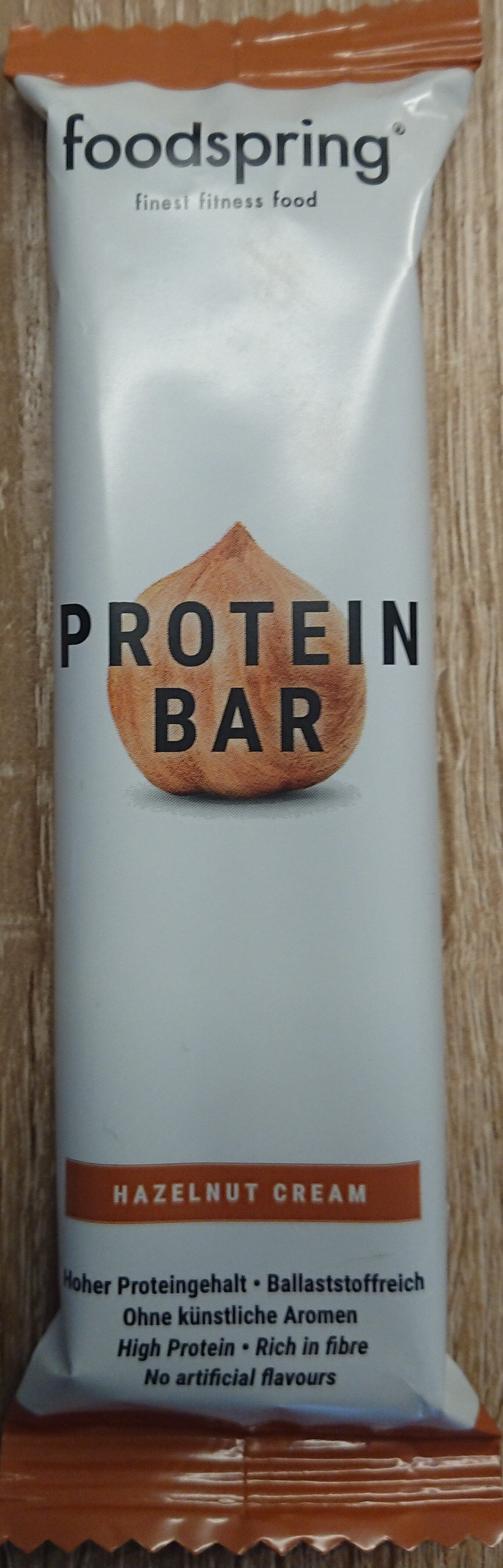 Protein Bar Halzenut Cream - Producte - fr
