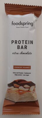 Protein Bar Crunchy Peanut, extra chocolate - Producte - de