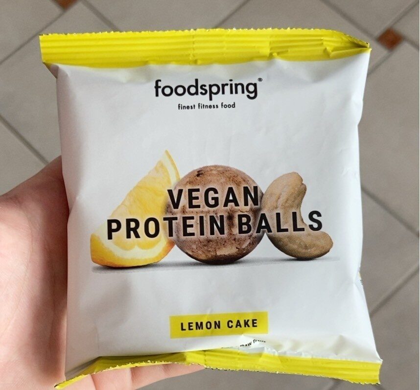 Vegan protein balls - Produit