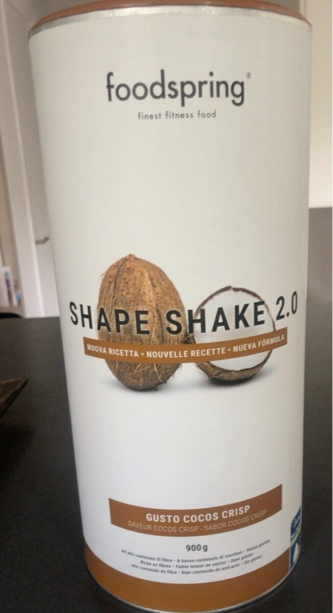 Foodspring shape shake 2.0 - نتاج - fr