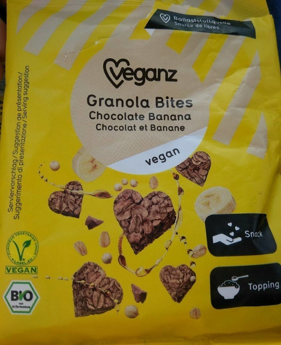 Granola bites chocolat et banane - Produkt - fr