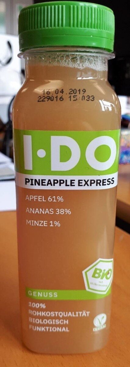 Pineapple express - Tableau nutritionnel - de