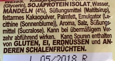 Liste des ingrédients du produit Ironmaxx Imperius Ironmaxx 