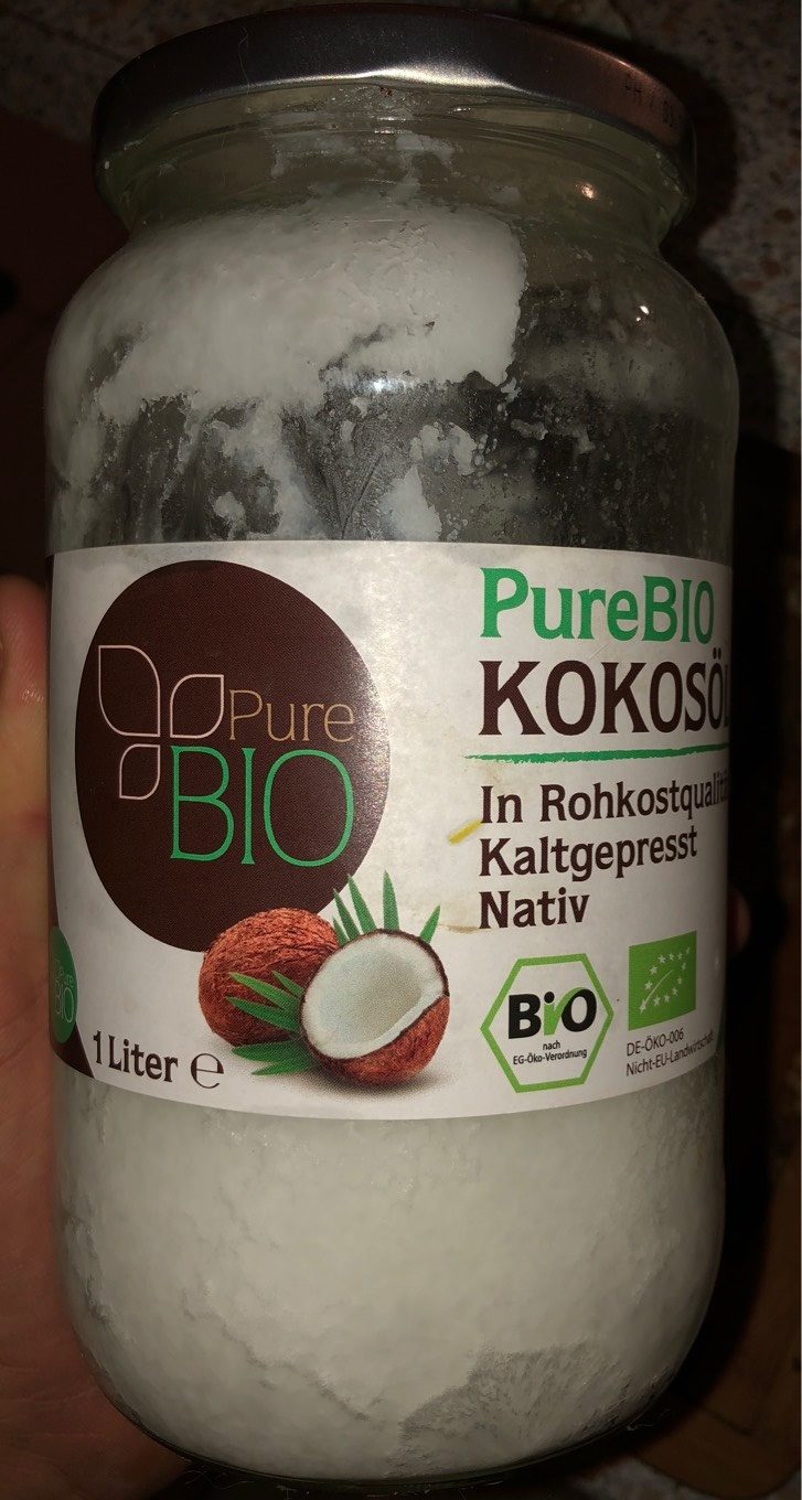 Purebio Kokosöl In Rohkostqualität Kaltgepresst Nativ - Produit - de