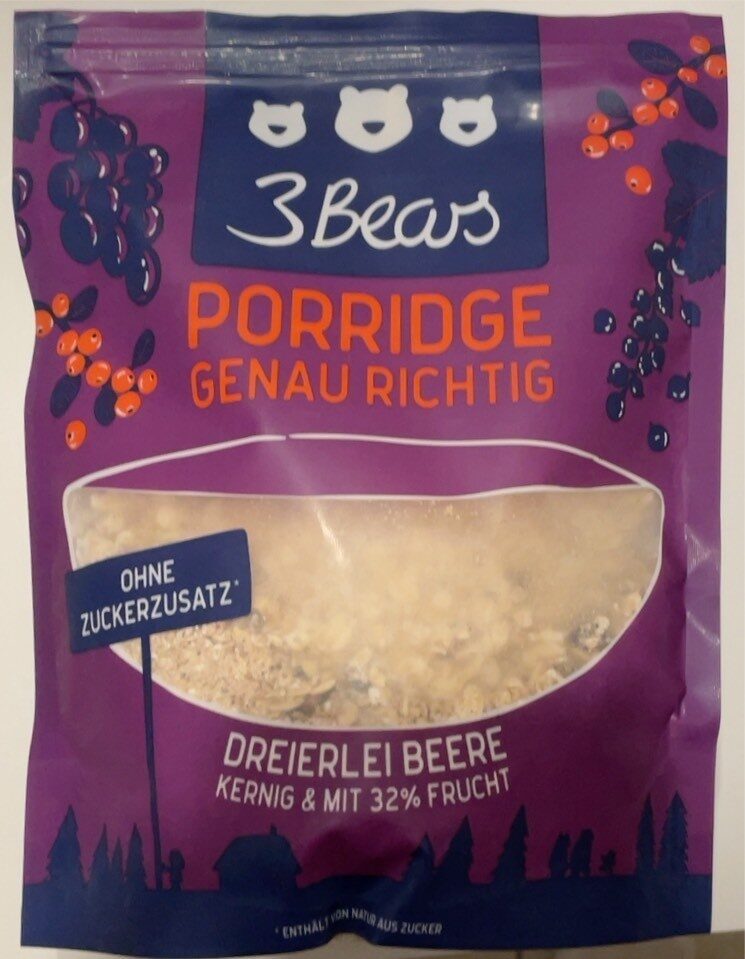 Porridge Dreierlei Beere - Product - de
