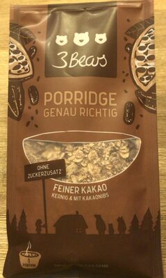 Porridge Genau Richtig, Feiner Kakao - Produkt