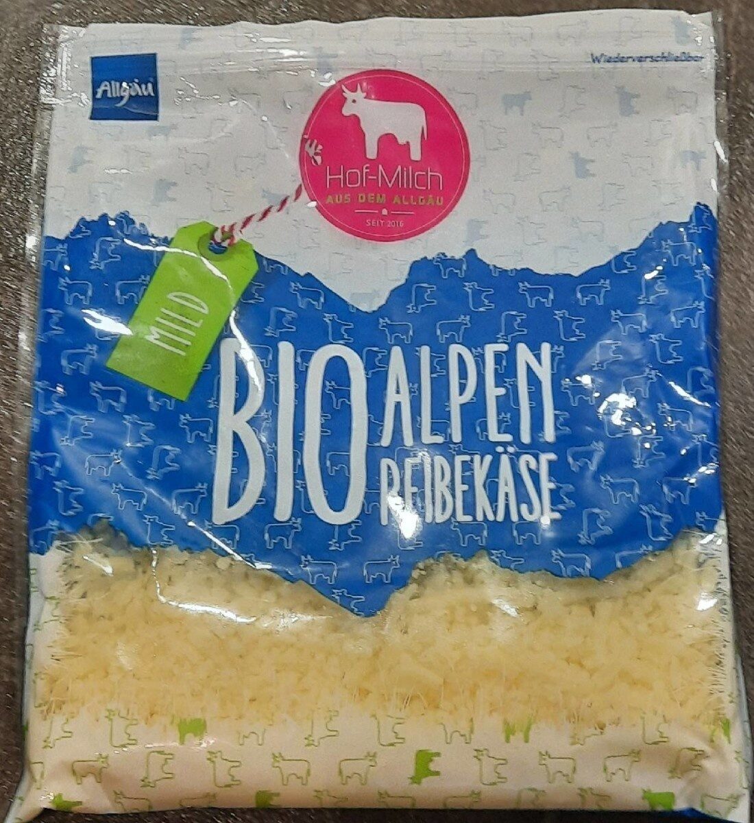 Bio Alpen Reibekäse mild - Product - de