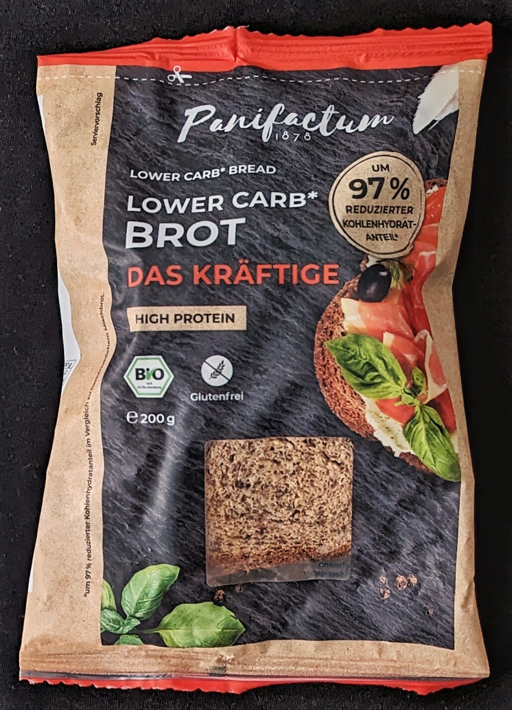 Lower Carb Brot, Das Kräftige - Produkt