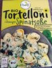 Bio Tortelloni in Spinatsoße - Produkt