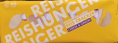 Reis Cracker Cheese & Chive - Prodotto - de