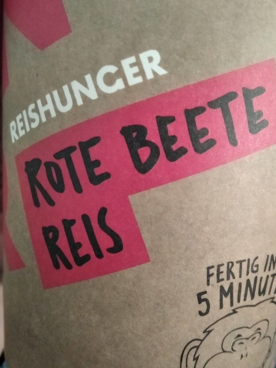 Reishunger Rote Bete Reis - Product - de