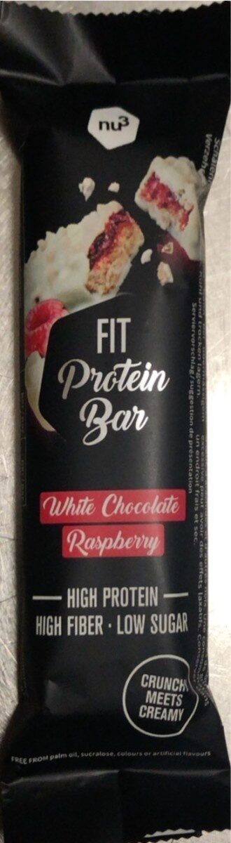 Fit Protein Bar White Chocolate Raspberry - Prodotto - fr