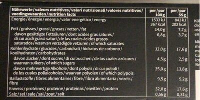 Fit Protein Bar White Chocolate Raspberry - Valori nutrizionali - fr