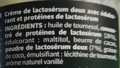 Fit Protein Creme - Zutaten - fr