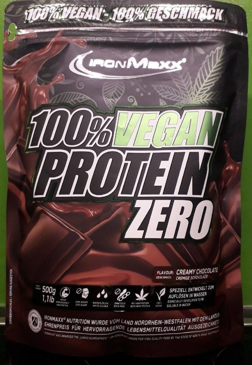 100% vegan Protein Zero - Produkt